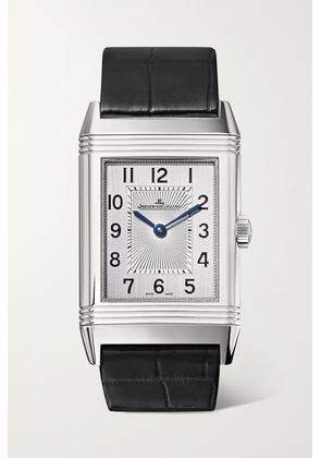 Jaeger-LeCoultre - Reverso Classic Medium Thin Hand-wound 40.1mm X 24.4mm Stainless Steel And Alligator Watch - Silver - One size