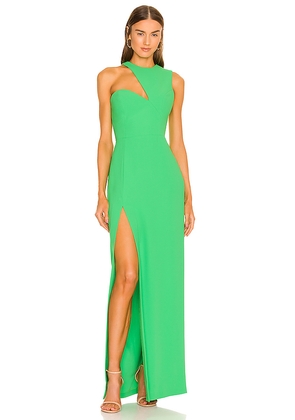 Amanda Uprichard x REVOLVE Gilda Gown in Green. Size M, S.