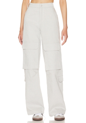 BY.DYLN Kennedy Pants in Grey. Size L, S, XL, XS.
