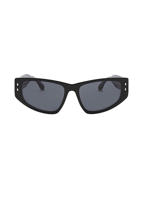 Isabel Marant Cat Eye Sunglasses in Black.