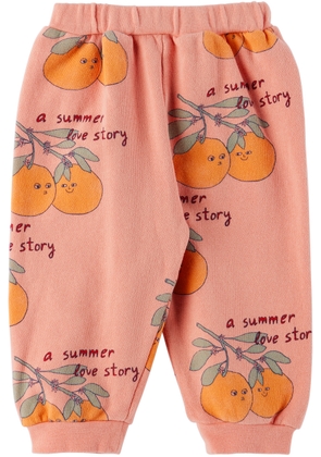 The Campamento Baby Pink Loving Oranges Trousers
