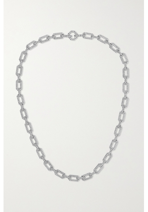 David Yurman - Xl Starburst 18-karat White Gold Diamond Necklace - One size