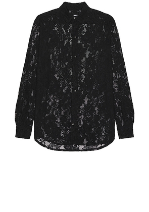 DOUBLE RAINBOUU Sundown Shirt in Black. Size L, S, XL/1X.
