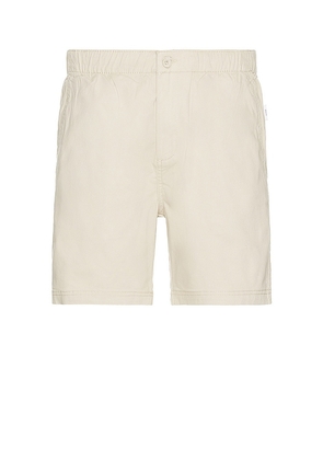 onia Garment Dye E-waist Shorts in Neutral. Size M.