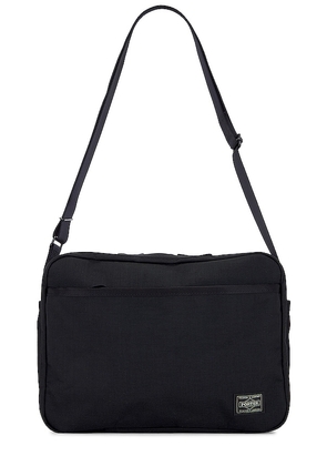 Porter-Yoshida & Co. Hybrid Shoulder Bag in Black.