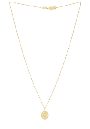 Two Jeys Midnight Necklace in Metallic Gold.
