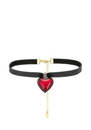 8 Other Reasons Lover Choker in Black.