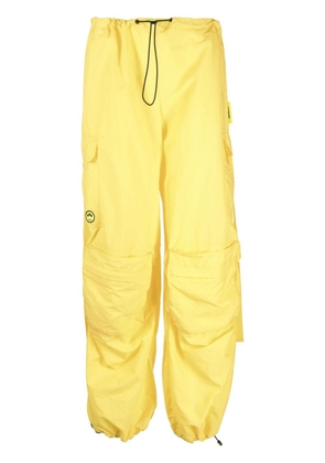 BARROW logo-print cargo pants - Yellow