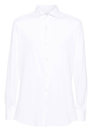 Glanshirt technical-jersey shirt - White