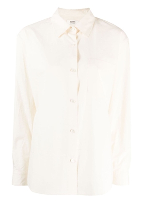 STUDIO TOMBOY long-sleeve cotton shirt - White