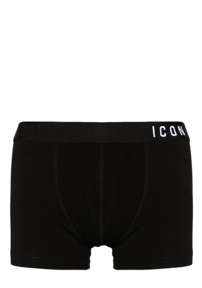 Dsquared2 Icon cotton-blend trunks - Black