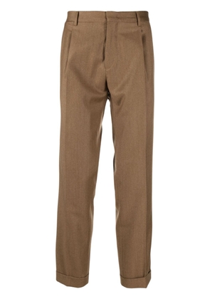 Briglia 1949 pleat-detail tailored trousers - Brown