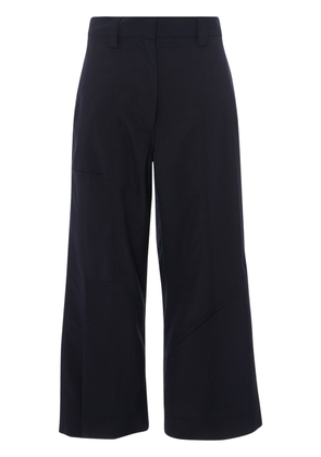 JW Anderson cropped wide-leg trousers - Blue