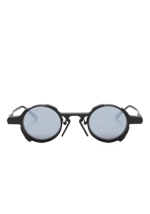 Henrik Vibskov Bronson round-frame sunglasses - Black