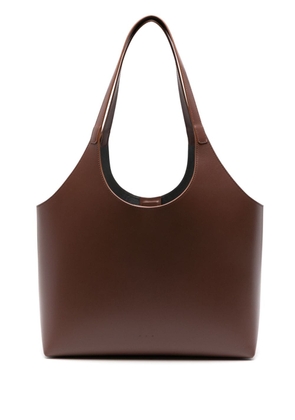 Aesther Ekme Cabas leather tote bag - Brown
