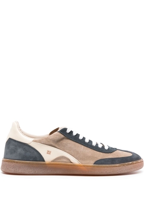 Moma panelled suede sneakers - Brown