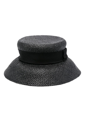 Soeur Pop raffia hat - Black