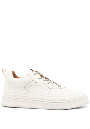 Buttero Circolo leather sneakers - White