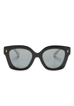 Tory Burch Miller Pushed square-shape sunglasses - Black