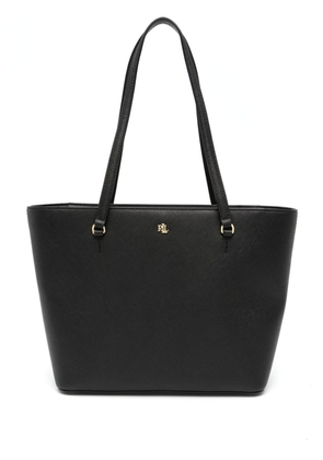 Lauren Ralph Lauren medium Karly leather tote bag - Black