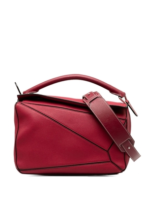 Loewe Pre-Owned 2018 small Puzzle two-way bag - Red