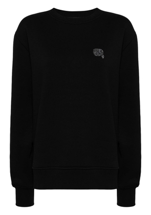 Karl Lagerfeld Ikonik 2.0 cotton sweatshirt - Black