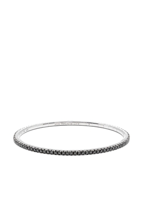 Roberto Demeglio 18kt white gold black diamond extensible bracelet - Silver