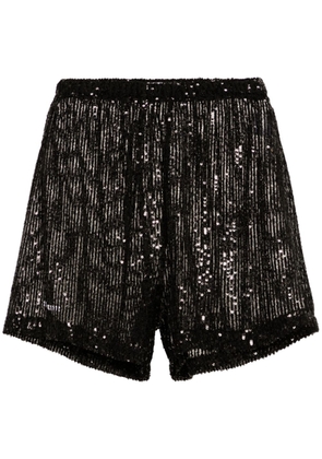 Société Anonyme Selvi sequined mini shorts - Black