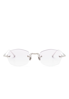 Matsuda M3105-F geometric-frame sunglasses - Silver