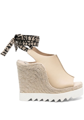 Stella McCartney espadrille-style 145mm sandals - Neutrals
