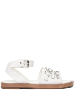 3.1 Phillip Lim Nadine crystal-embellished sandals - White