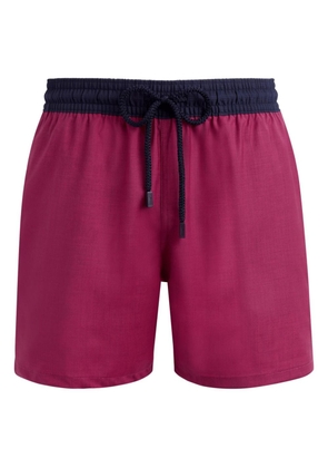 Vilebrequin logo-appliqué swim shorts - Pink