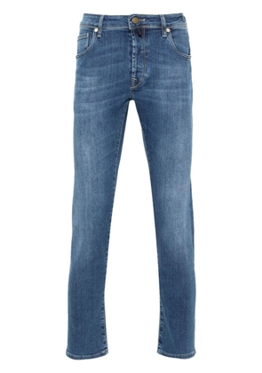 Incotex mid-rise slim-fit jeans - Blue