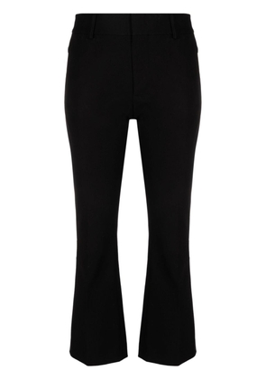 FRAME cropped bootcut trousers - Black