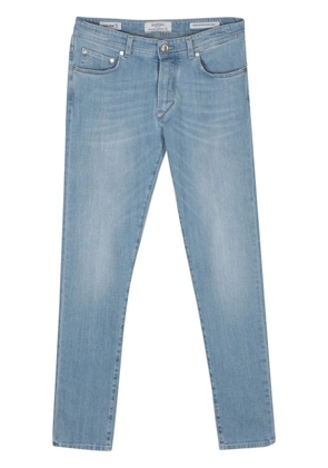 Barba low-rise tapered-leg jeans - Blue