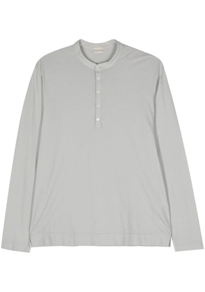 Massimo Alba cotton long-sleeved T-shirt - Grey