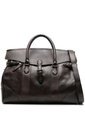 Officine Creative Rare 42 leather holdall bag - Brown