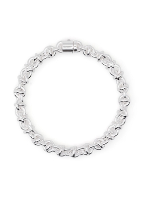 Le Gramme polished entrelacs bracelet - Silver