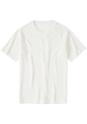 Closed bouclé cotton-blend T-shirt - White