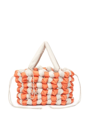 JW Anderson large knotted tote bag - Orange