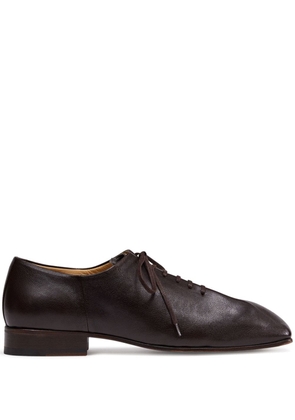LEMAIRE Souris leather Derby shoes - Brown