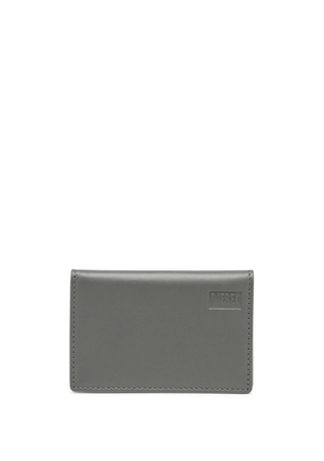 Diesel bi-fold leather cardholder - Grey