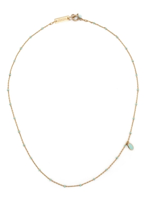 ISABEL MARANT Casablanca beaded necklace - Gold
