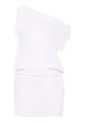 Gimaguas crochet-trim cotton dress - White