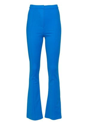 Patrizia Pepe slim-leg flared trousers - Blue