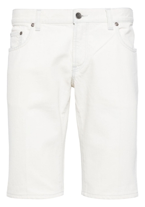 Dolce & Gabbana knee-length denim shorts - White