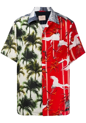 Buscemi palm tree print shirt - Red