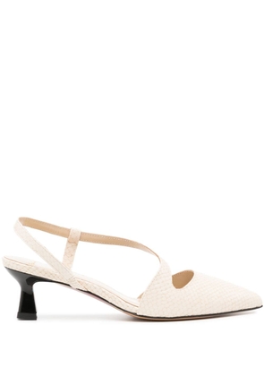 Paul Smith Cloudy 50mm slingback pumps - White