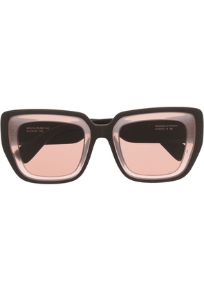 Mykita oversized-frame sunglasses - Brown