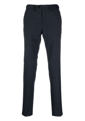 Tommy Hilfiger button-fastening cotton tapered trousers - Blue